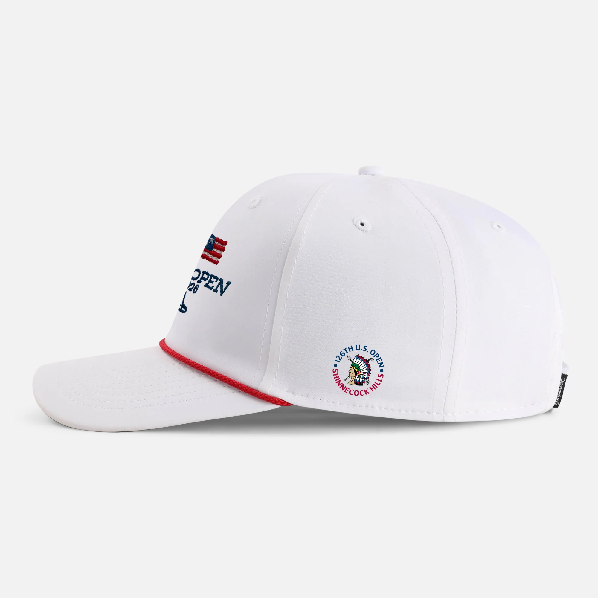 2026 U.S. Open Shinnecock Hills Flag 6-Panel Performance Rope Hat - Image 3