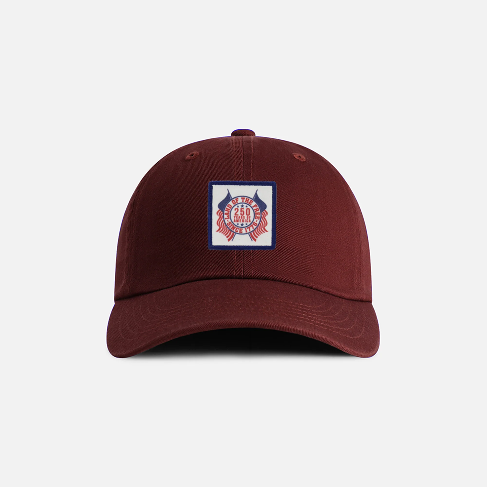 250th Anniversary Faux Suede Patch Cotton Dad Hat - Image 6