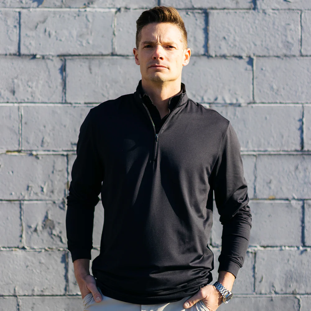 40920 The Armitage - Quarter Zip Long Sleeve - Image 13