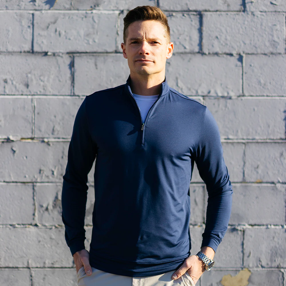 40920 The Armitage - Quarter Zip Long Sleeve - Image 6