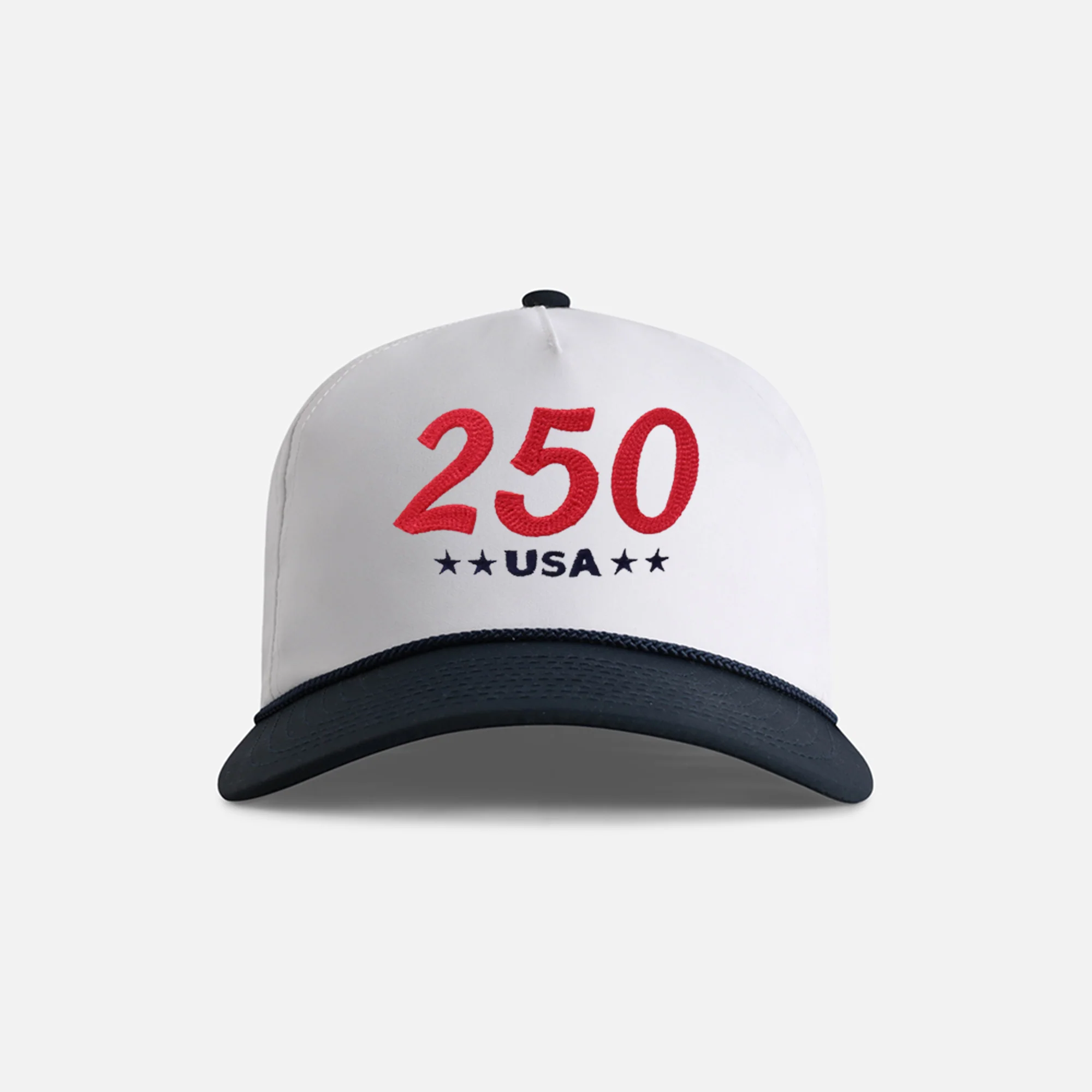 America 250 3D Chainstitch Two-Tone Performance Rope Hat - Image 2