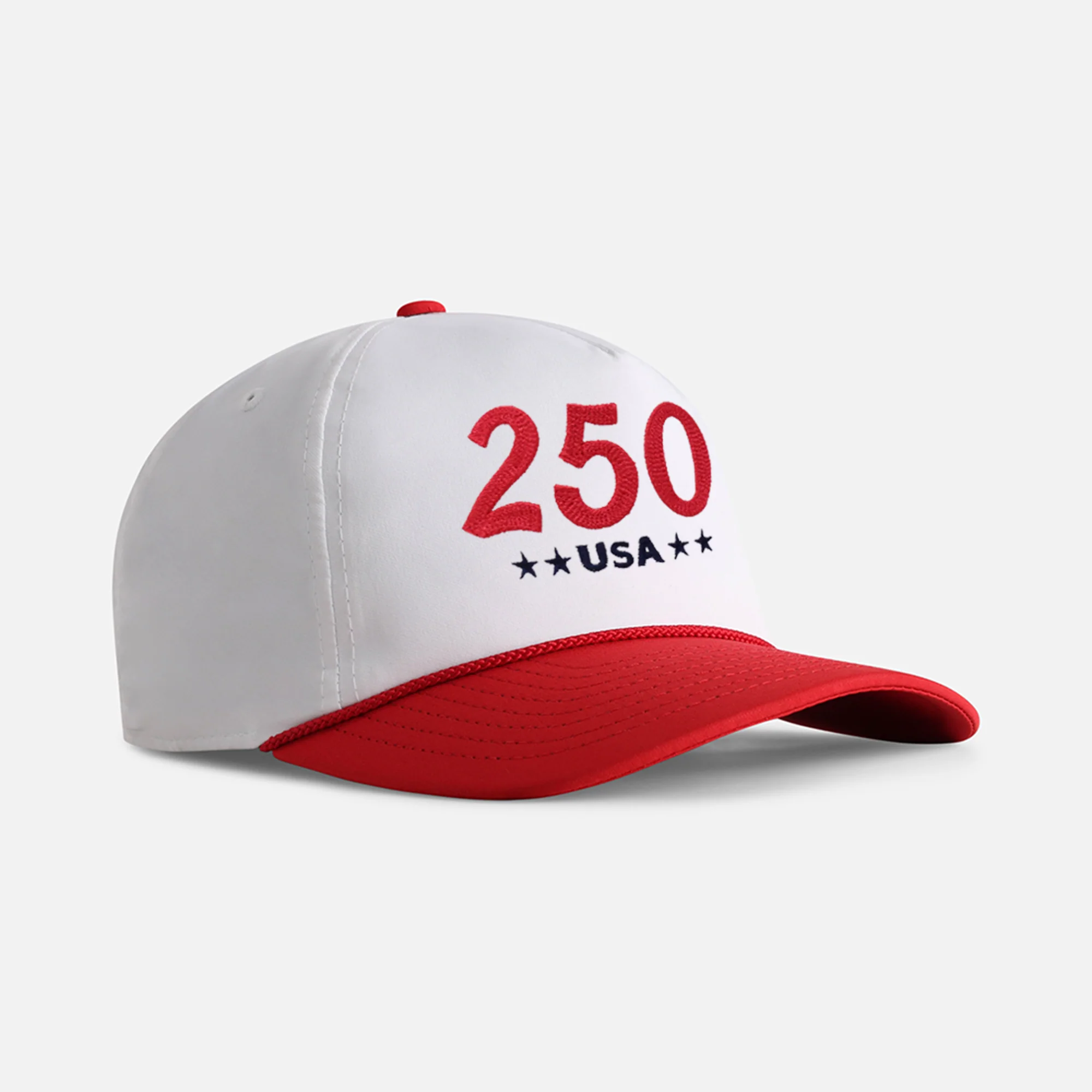 America 250 3D Chainstitch Two-Tone Performance Rope Hat - Image 5
