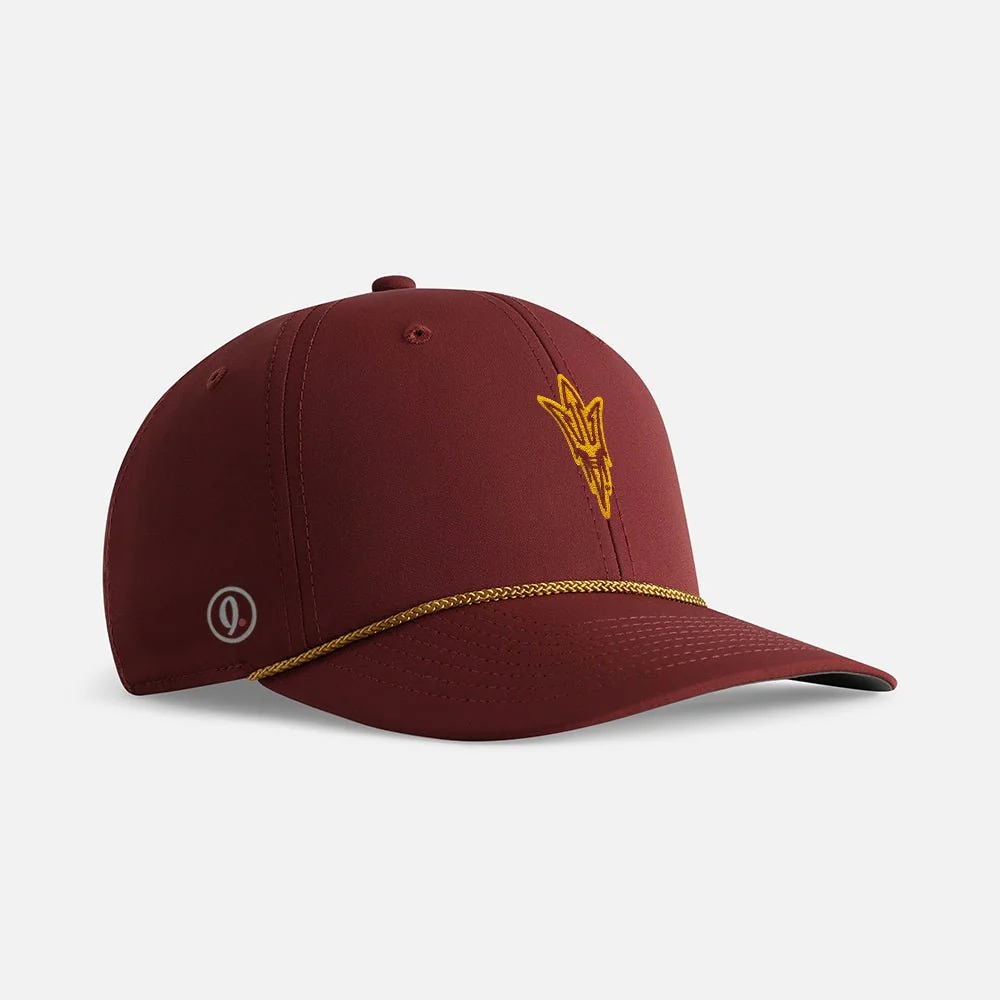 Arizona State University "Trident Patch" 6-Panel Performance Rope Hat