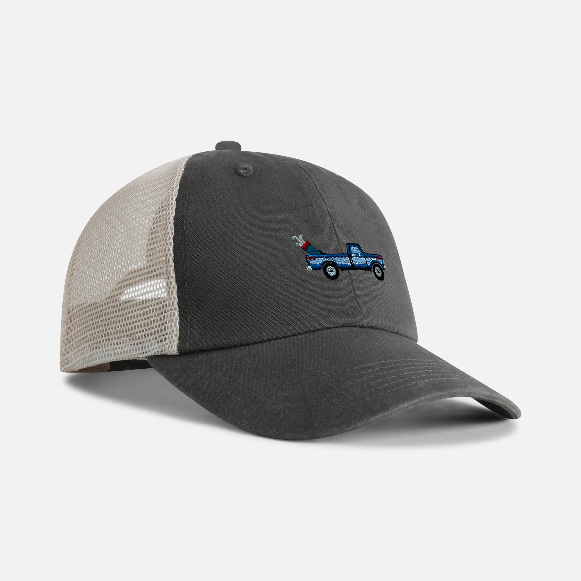 "Back 9 Beater" Stone Washed Meshback Cotton Hat - Image 5