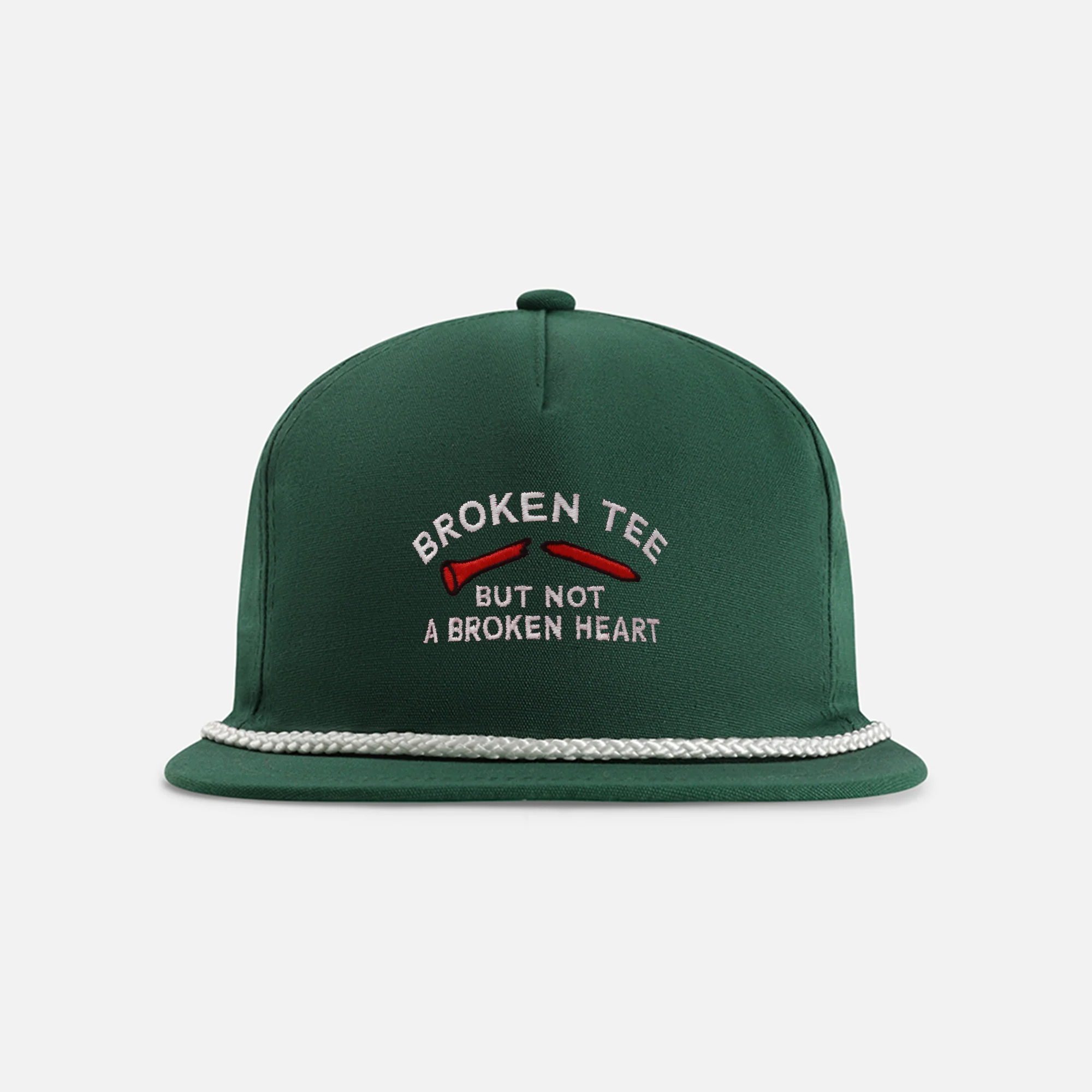 "Broken Tee, But Not A Broken Heart" Original Rope Hat - Image 5