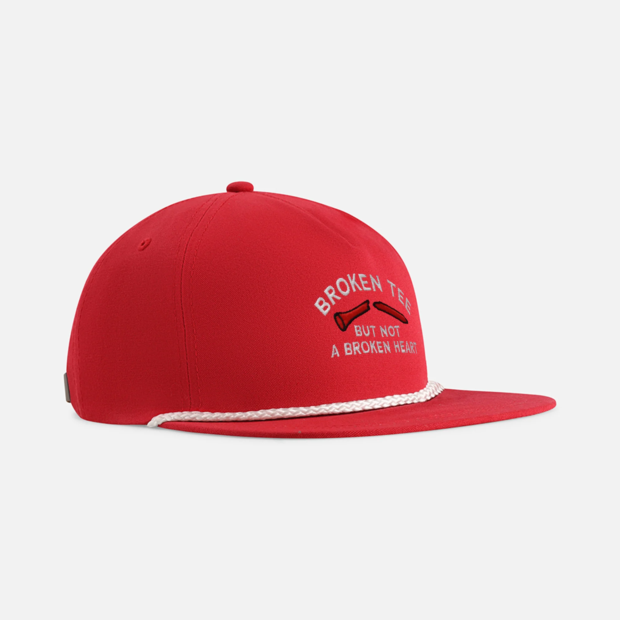 "Broken Tee, But Not A Broken Heart" Original Rope Hat - Image 7