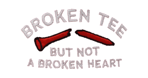 Broken Tee (white)