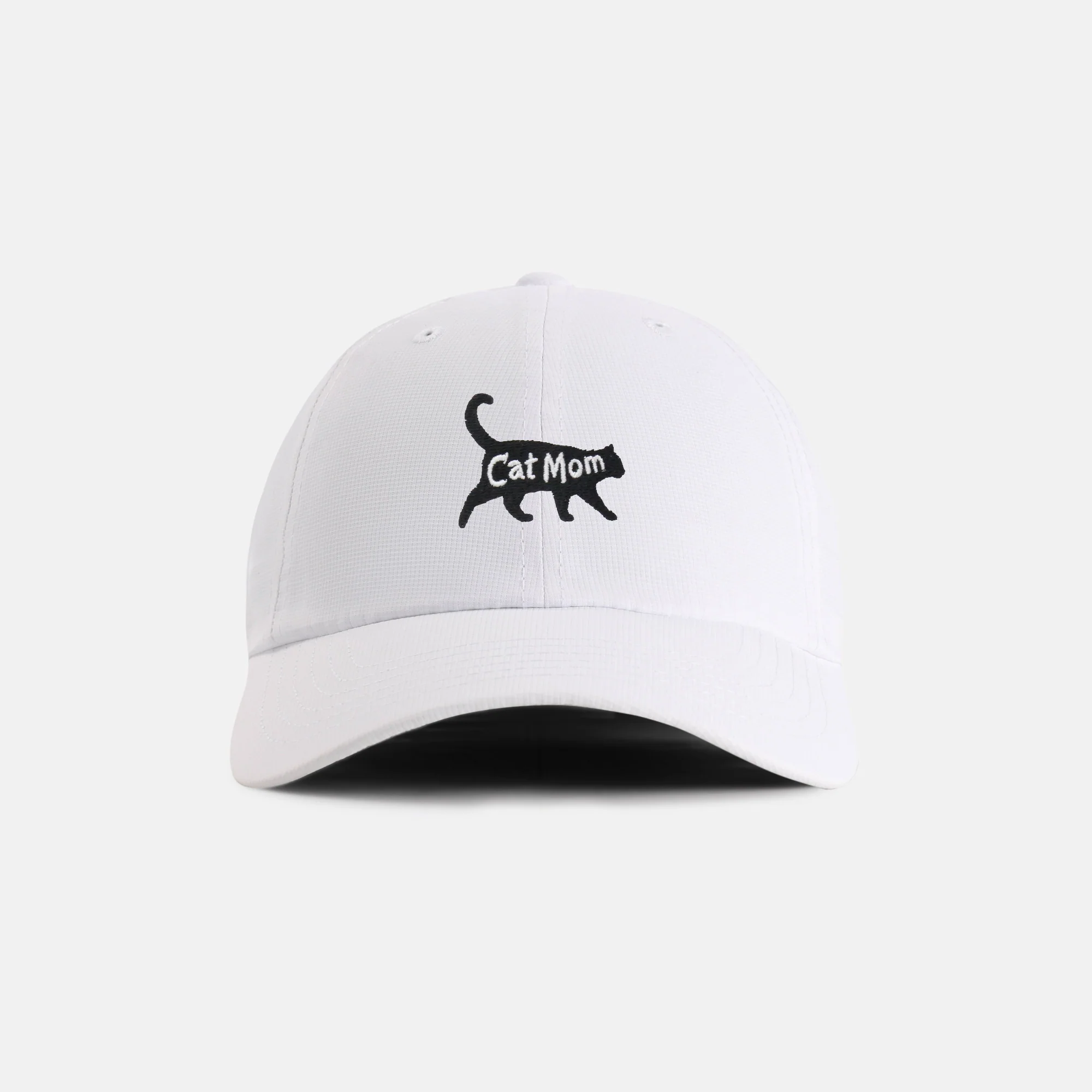 "Cat Mom" Small Fit Performance Ponytail Hat - Image 10