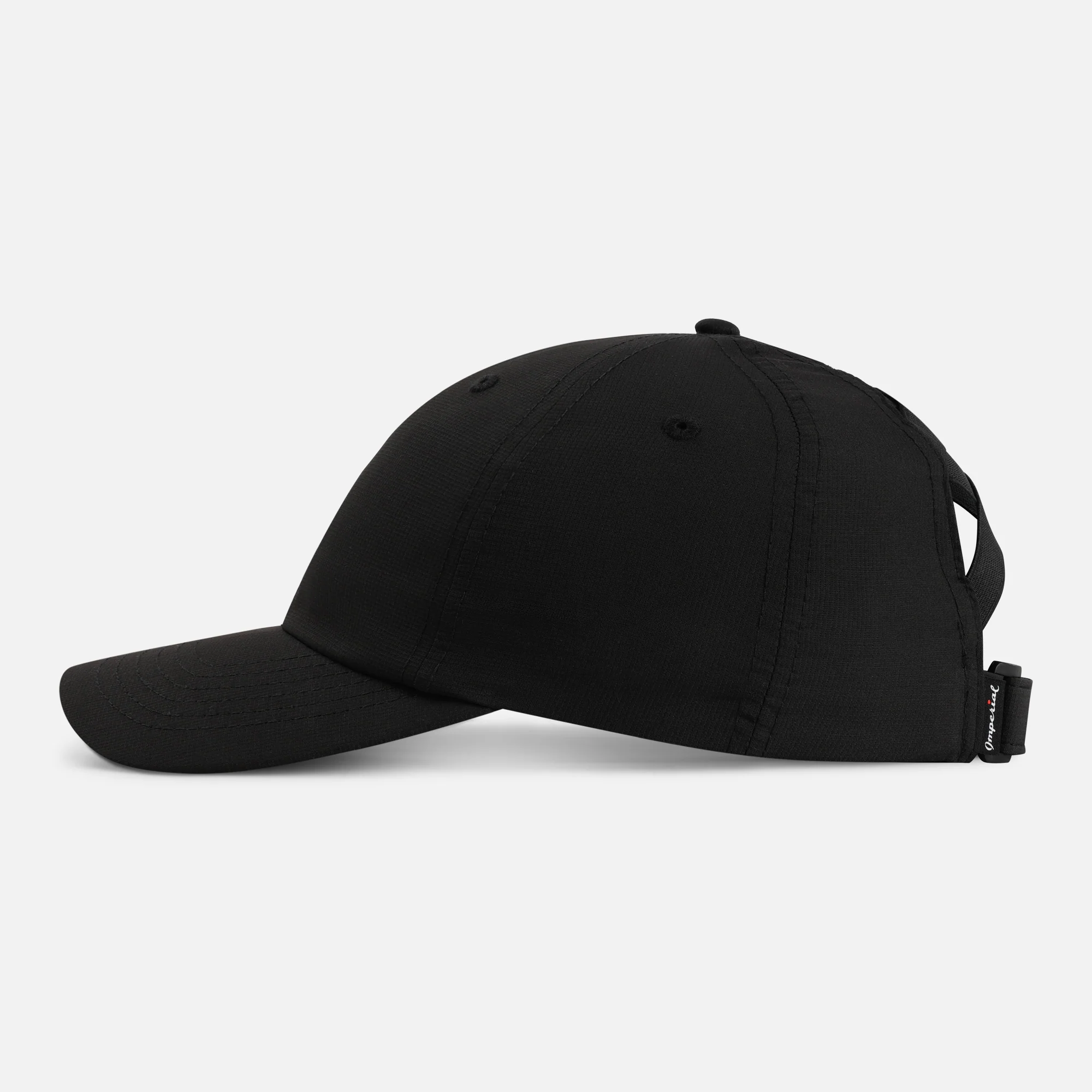 "Cat Mom" Small Fit Performance Ponytail Hat - Image 3