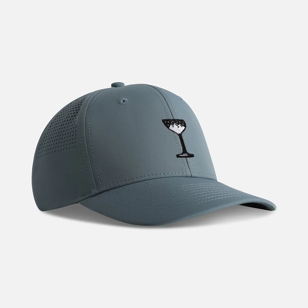 "Champagne Powder" Perforated Performance Hat - Image 5