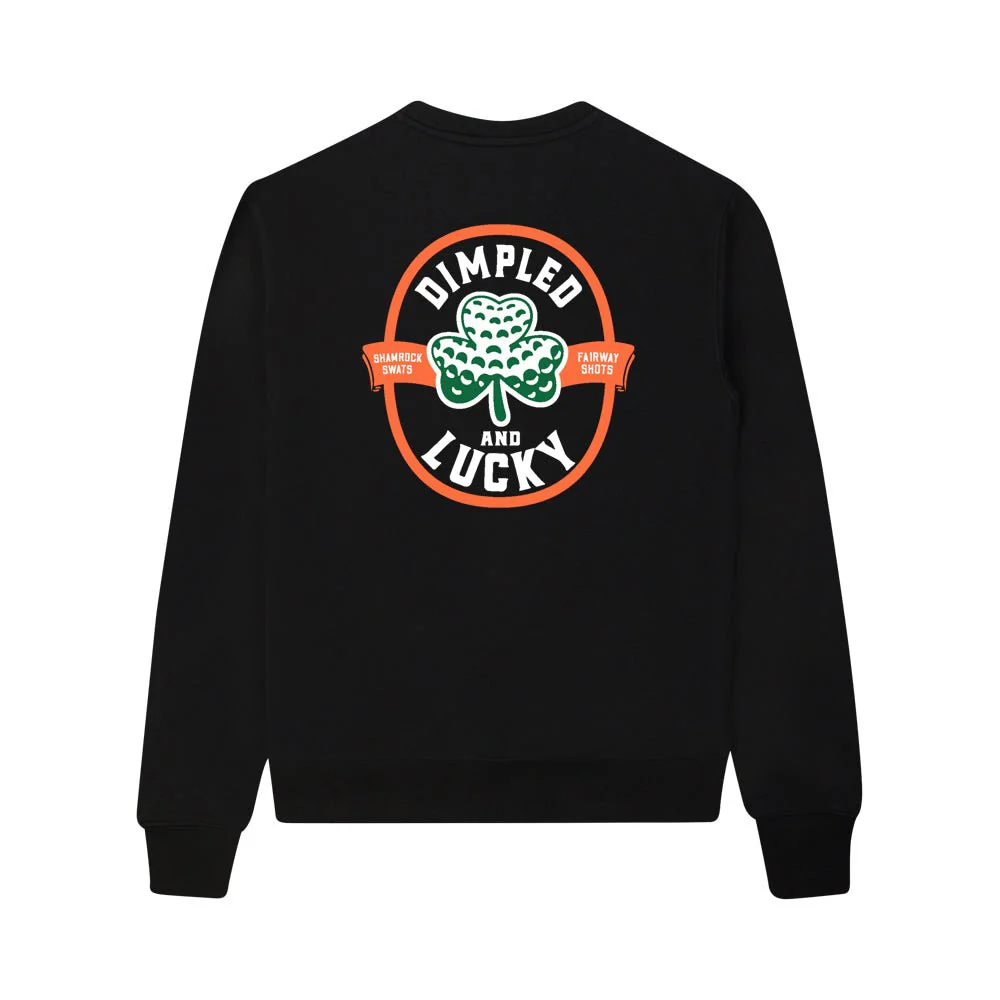 "Dimpled and Lucky" Crewneck Sweatshirt - Image 6