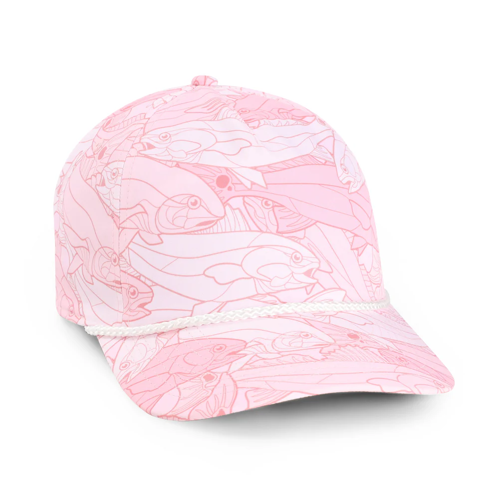 DNA014 - The Golden Hour Printed Performance Rope Cap - Image 17
