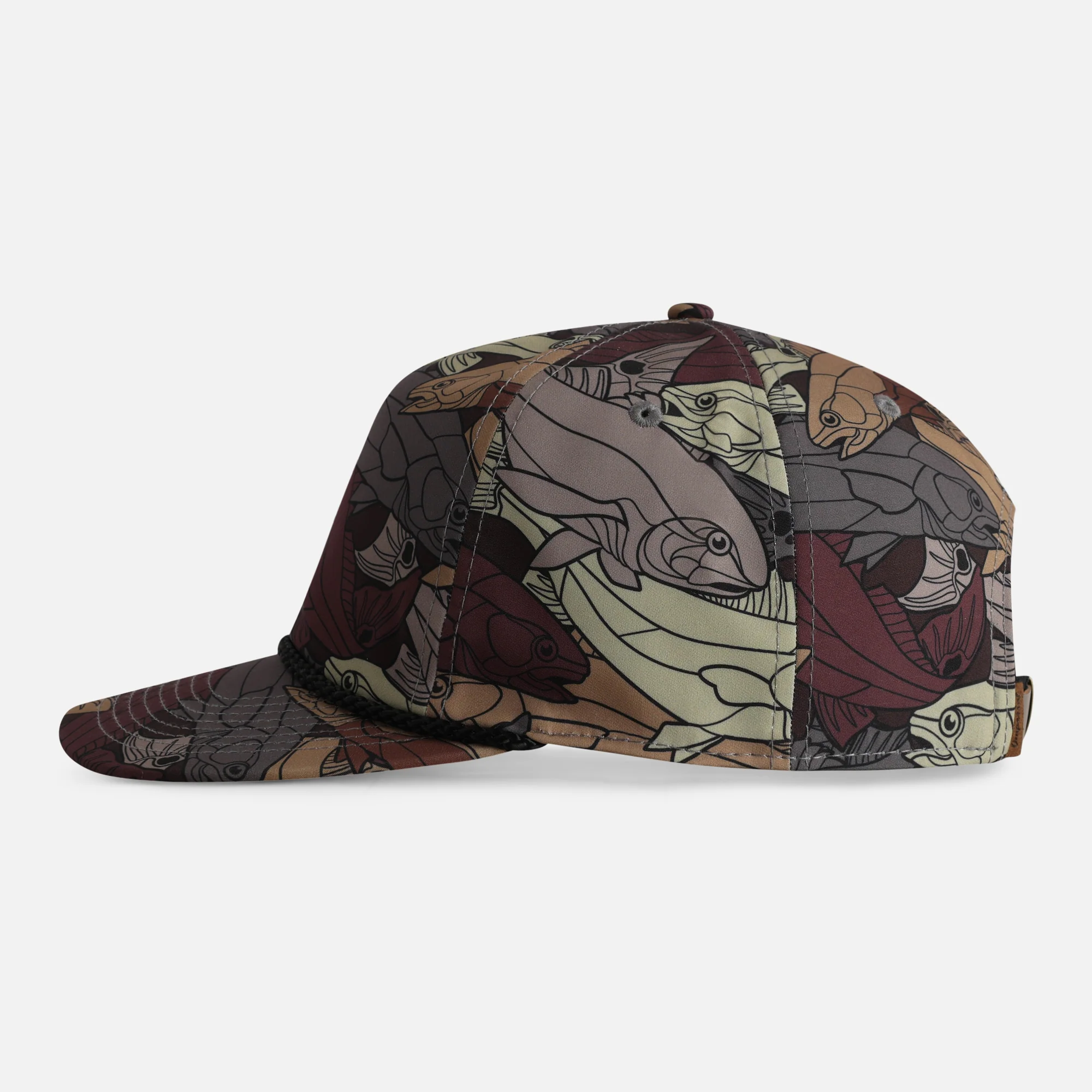 DNA014 - The Golden Hour Printed Performance Rope Cap - Image 31