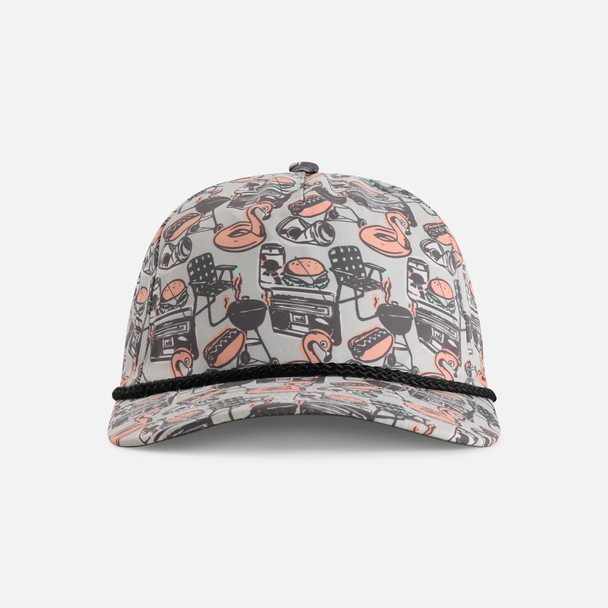 DNA014 - The Golden Hour Printed Performance Rope Cap - Image 62