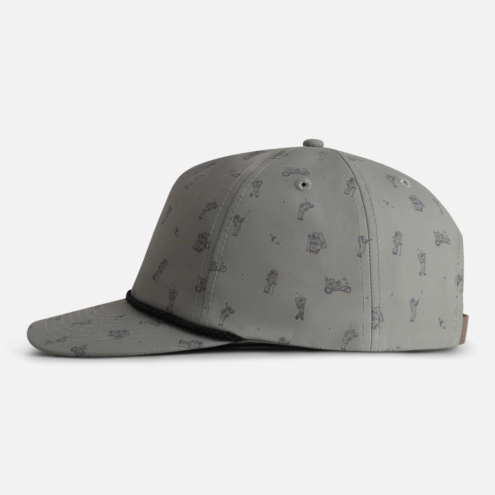 DNA014 - The Golden Hour Printed Performance Rope Cap - Image 71