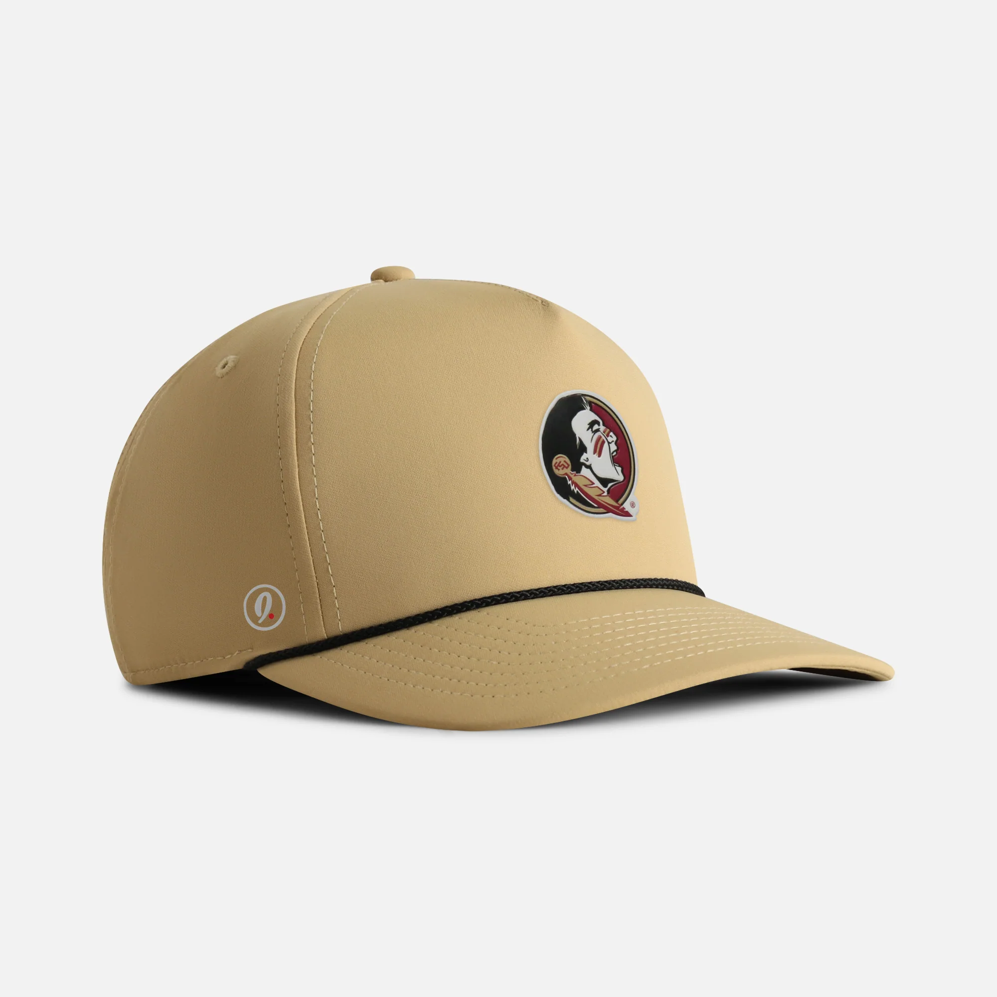 Florida State University "Seminole Head" 5-Panel Performance Rope Hat - Image 13