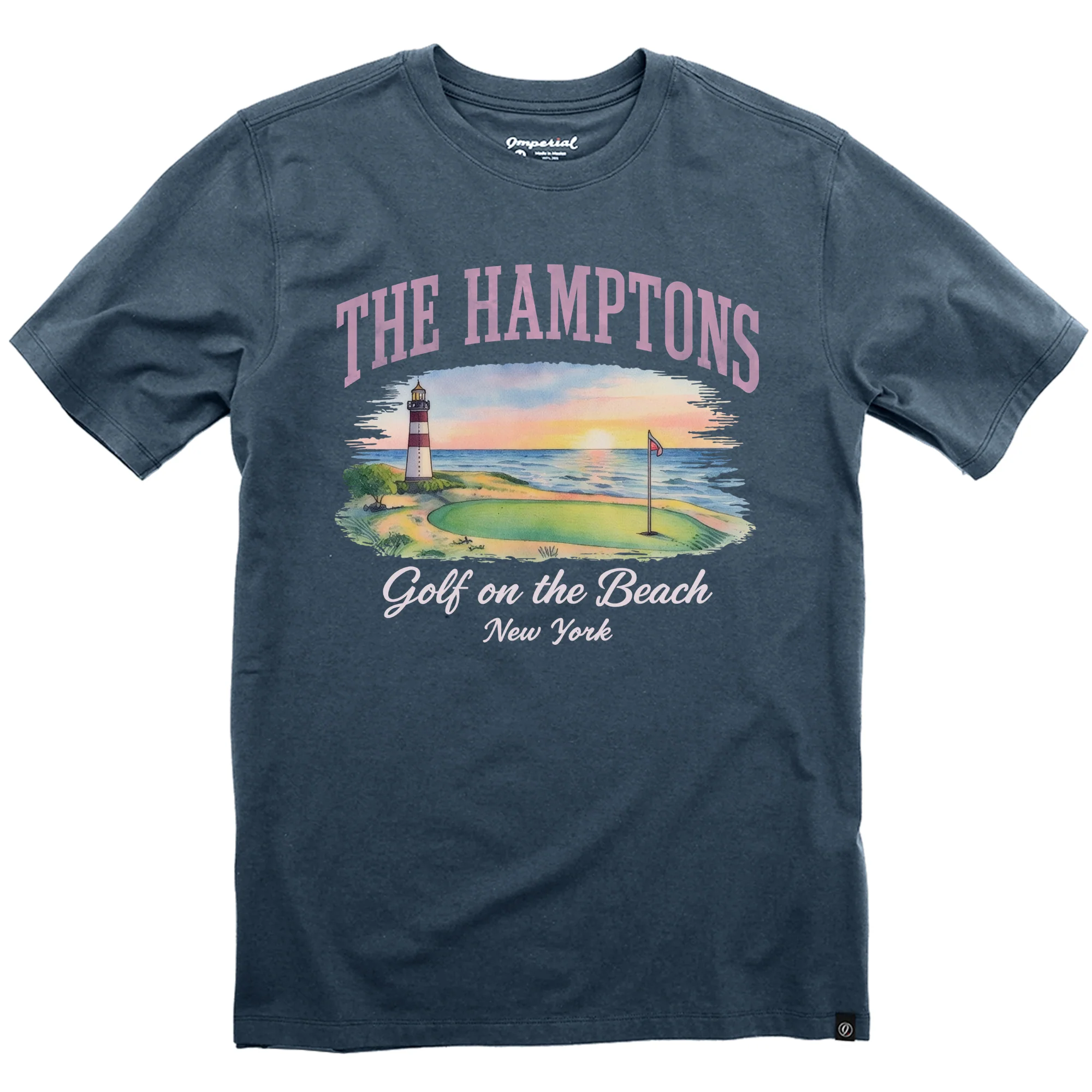 Hamptons Golf on the Beach Men's Short Sleeve T-Shirt - Image 3