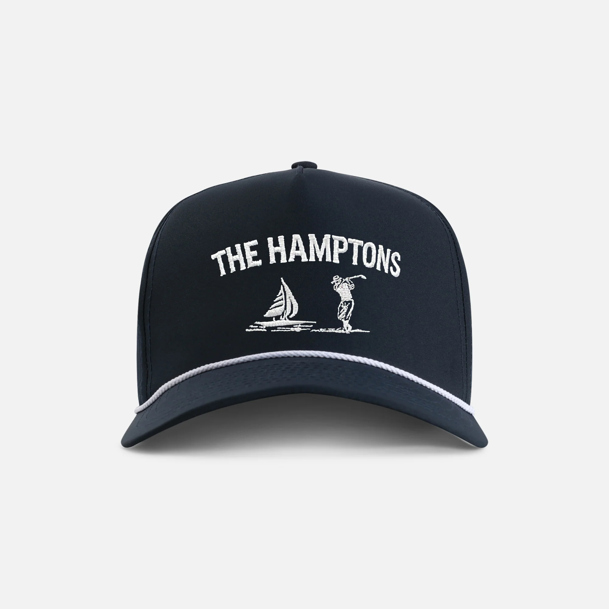 Hamptons Golf Sailboat 5-Panel Performance Rope Hat - Image 2