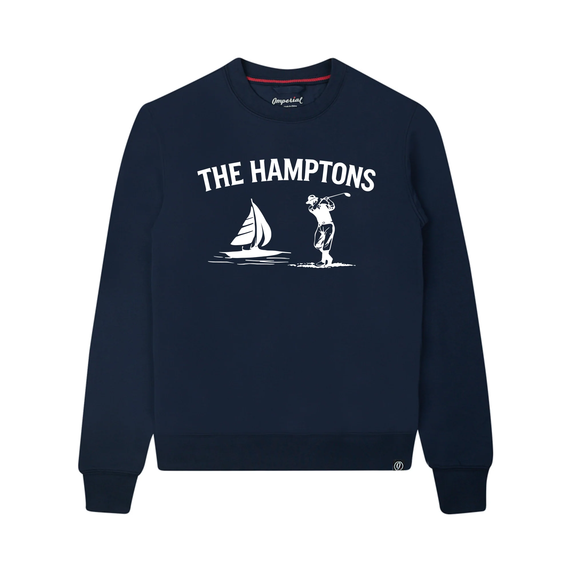 Hamptons Golf Sailboat Crewneck Sweatshirt - Image 6