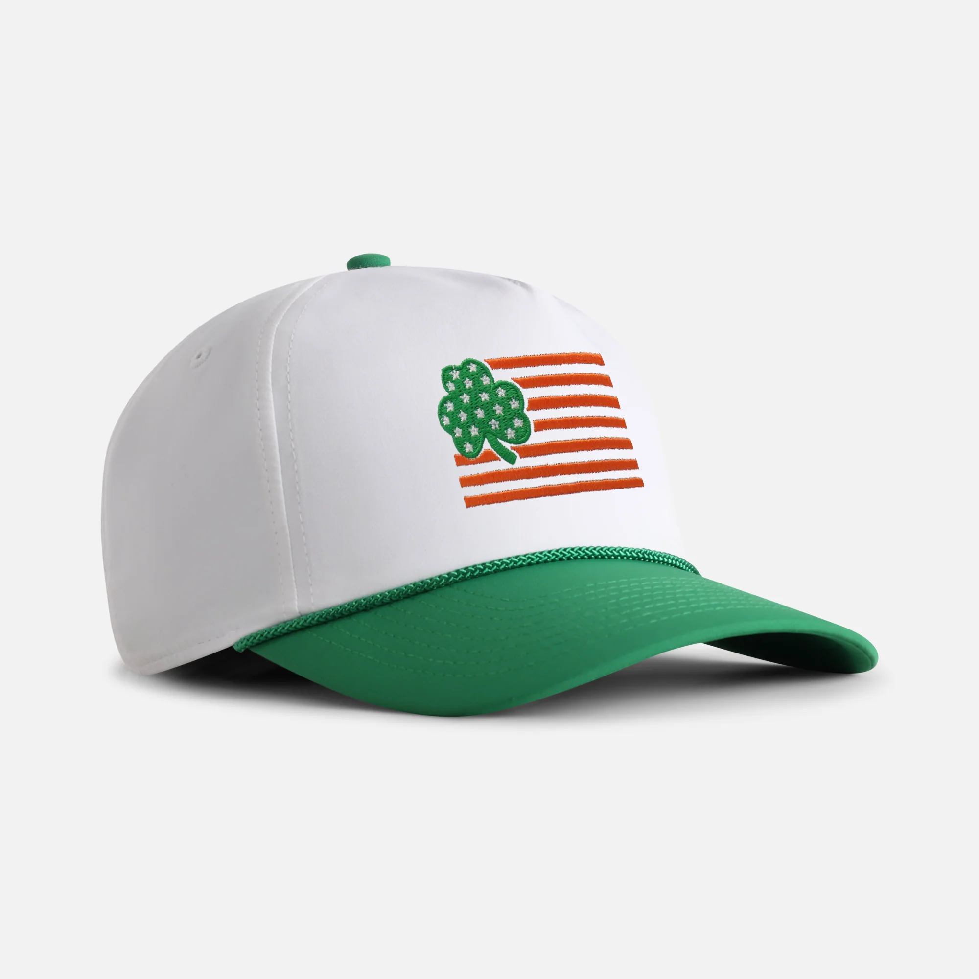 "Irish American" 5-Panel Two-Tone Performance Rope Hat - Image 5
