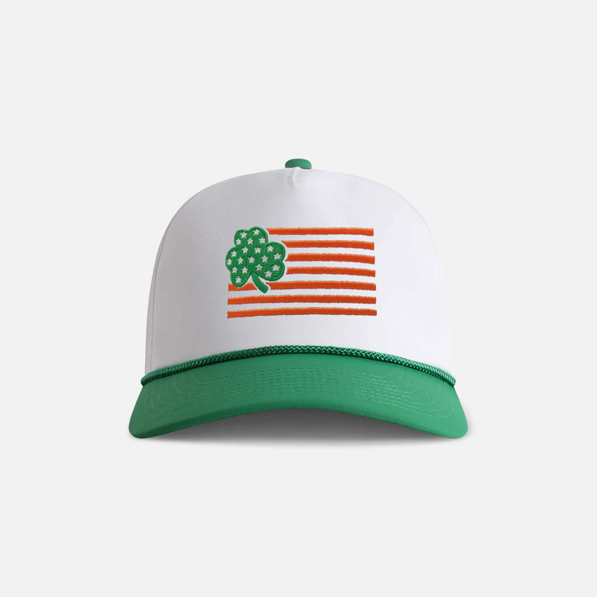 "Irish American" 5-Panel Two-Tone Performance Rope Hat - Image 6