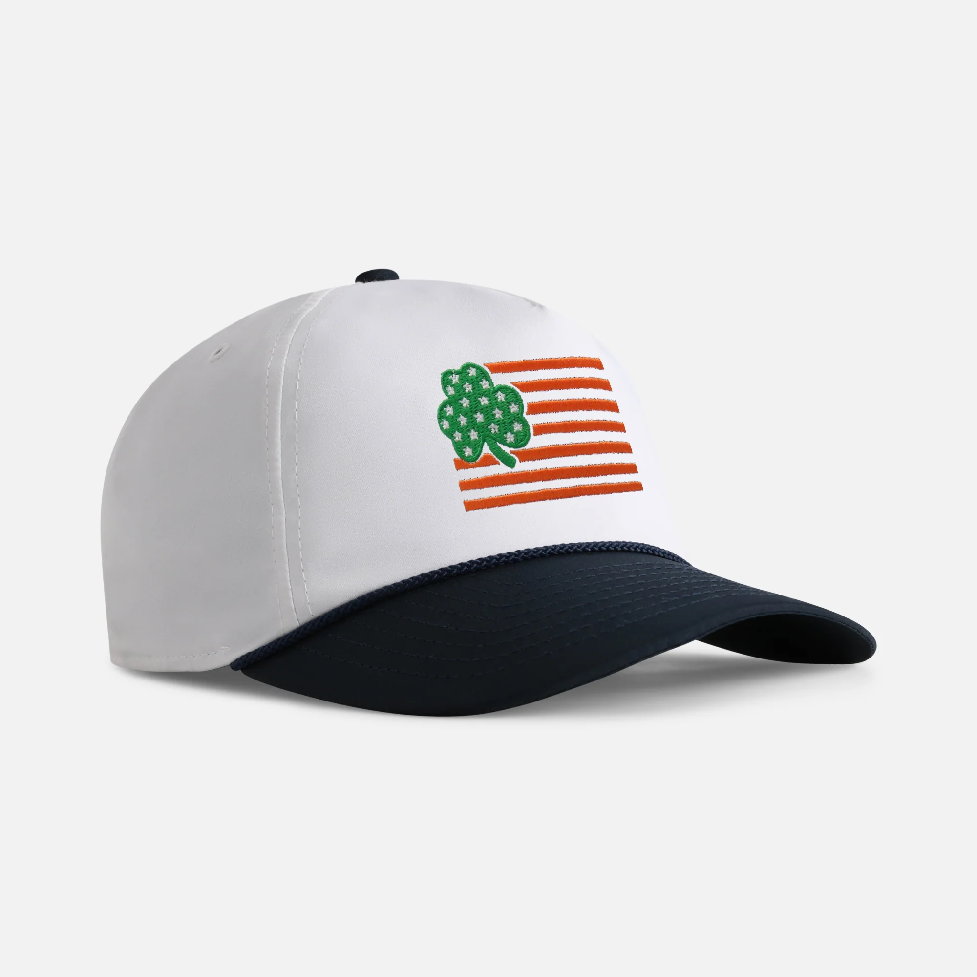"Irish American" 5-Panel Two-Tone Performance Rope Hat - Image 9
