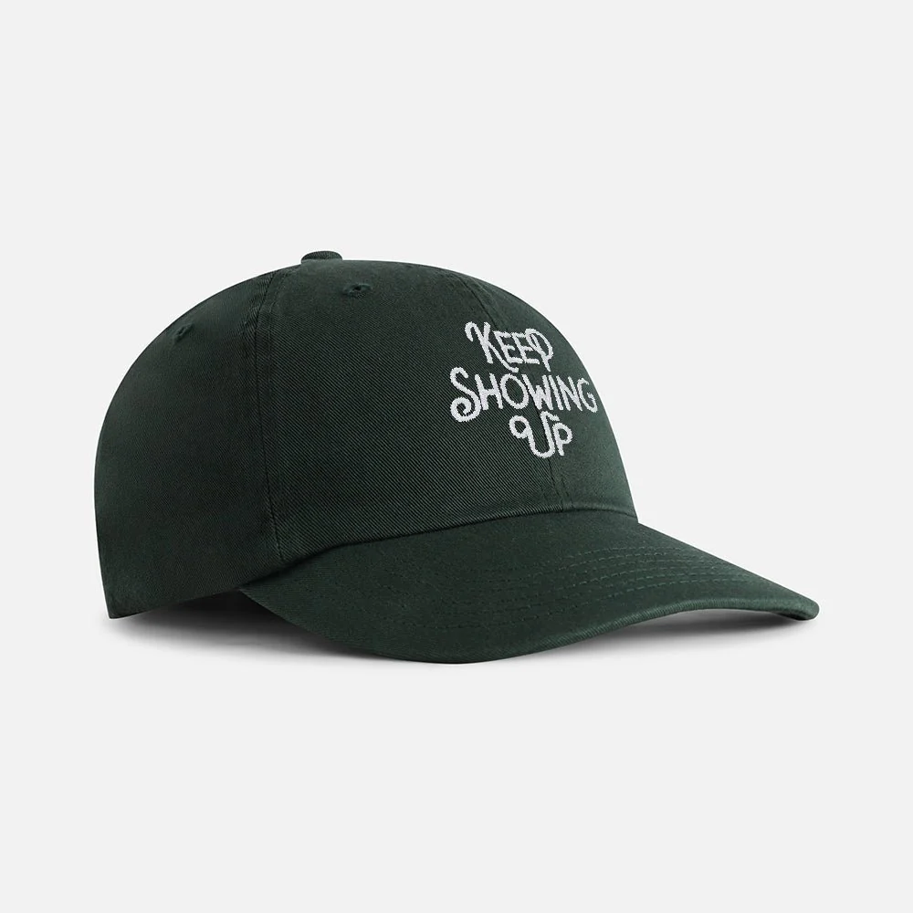 "Keep Showing Up" Cotton Dad Hat - Image 4