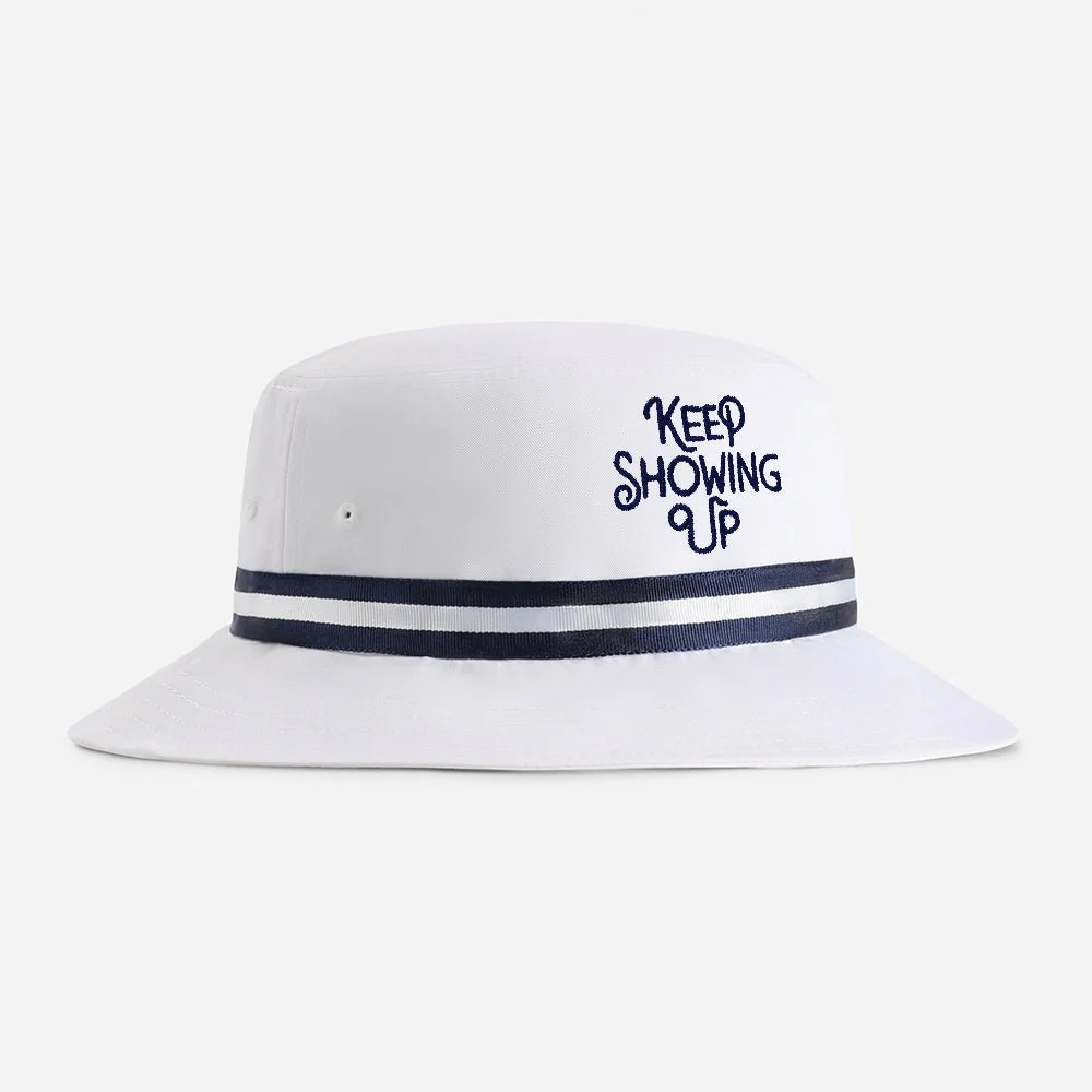 "Keep Showing Up" Performance Bucket Hat