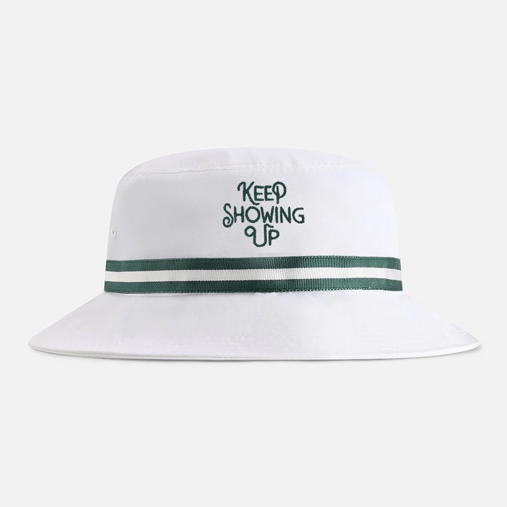 "Keep Showing Up" Performance Bucket Hat - Image 6