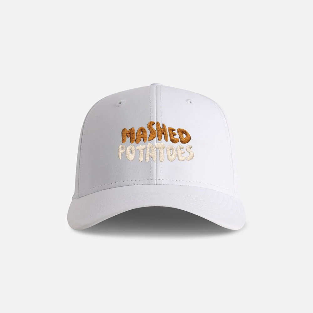 "Mashed Potatoes" Perforated Performance Hat - Image 6