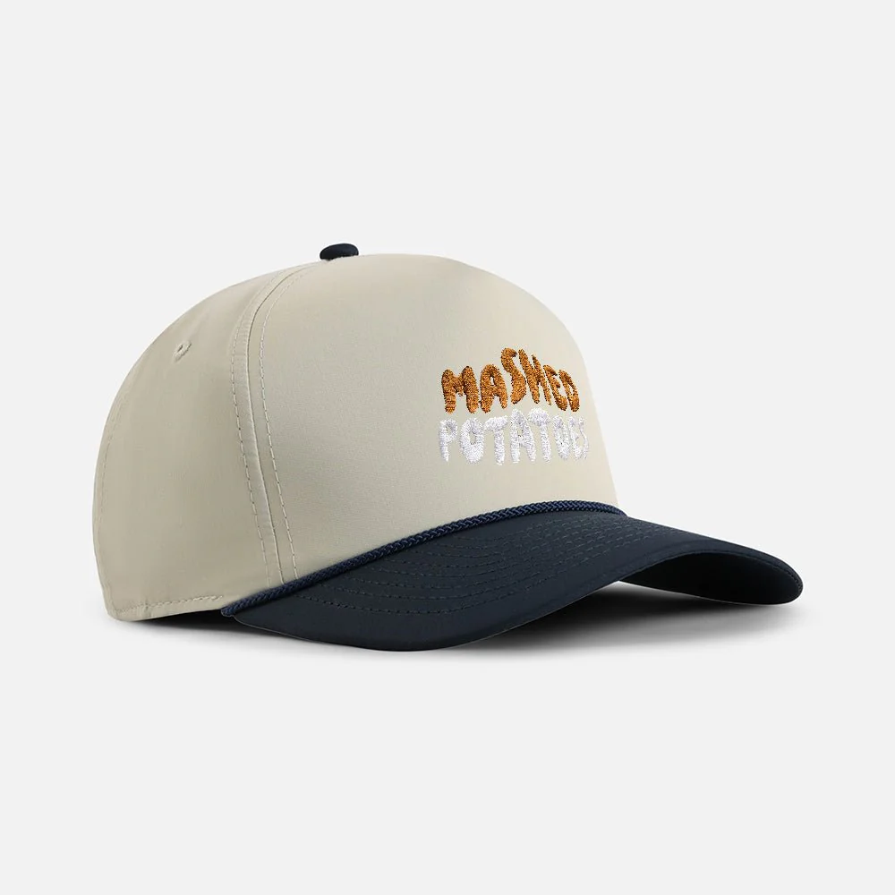 "Mashed Potatoes" Two-Tone Performance Rope Hat