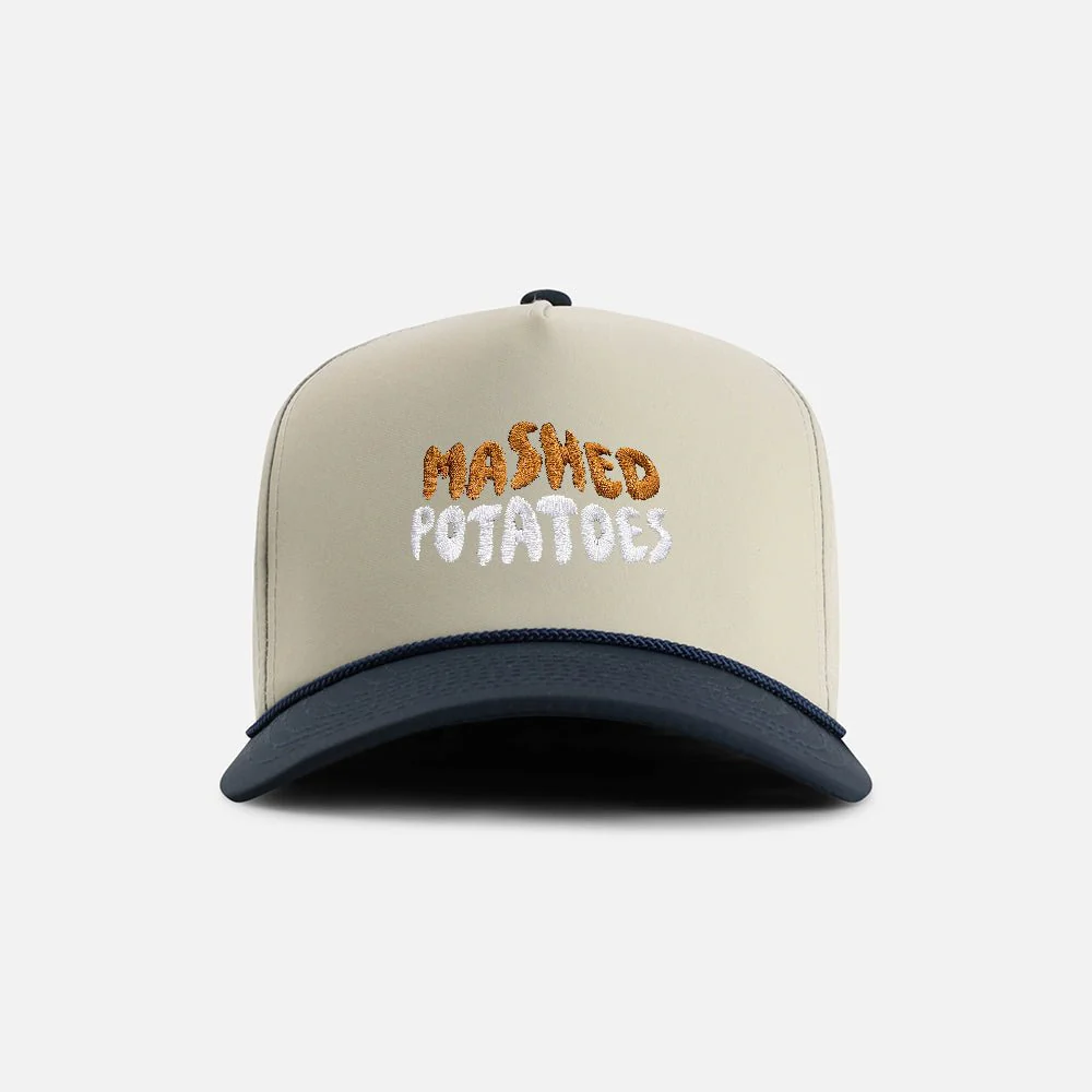 "Mashed Potatoes" Two-Tone Performance Rope Hat - Image 2