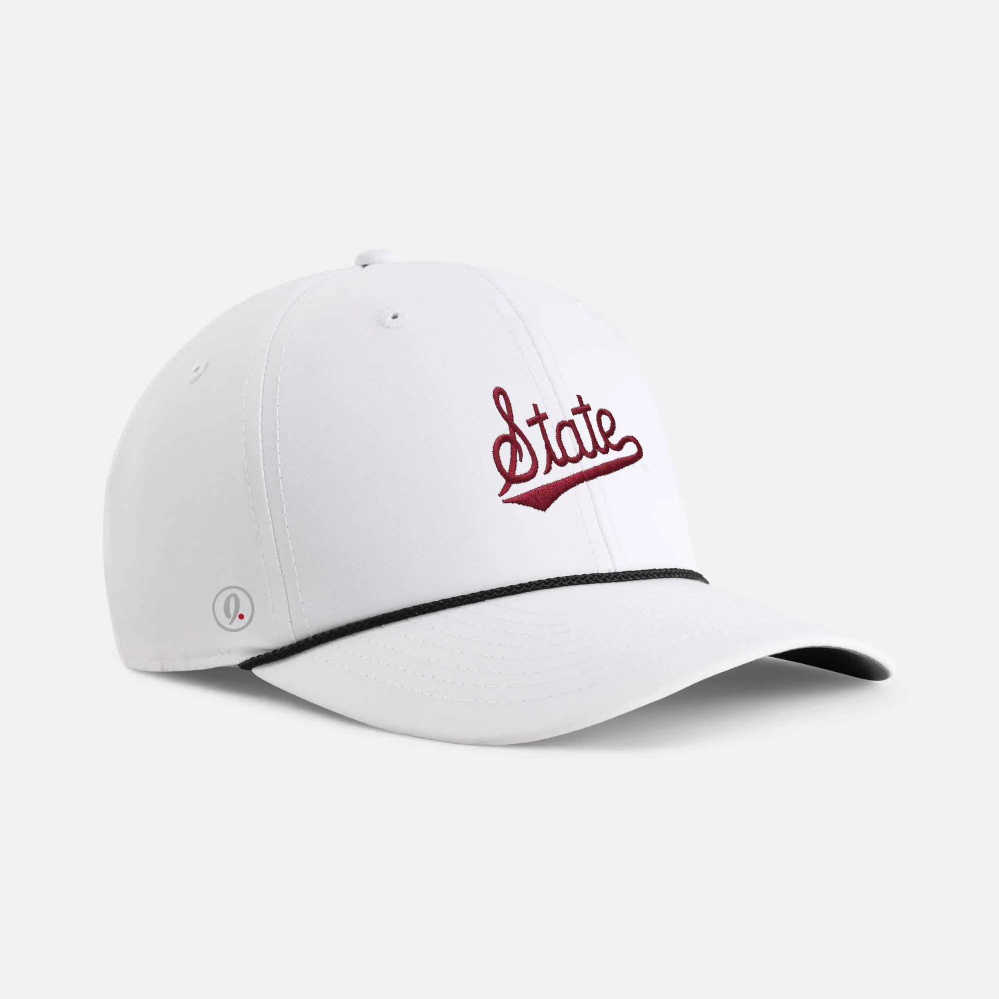 Mississippi State University "State" 6-Panel Performance Rope Hat - Image 5