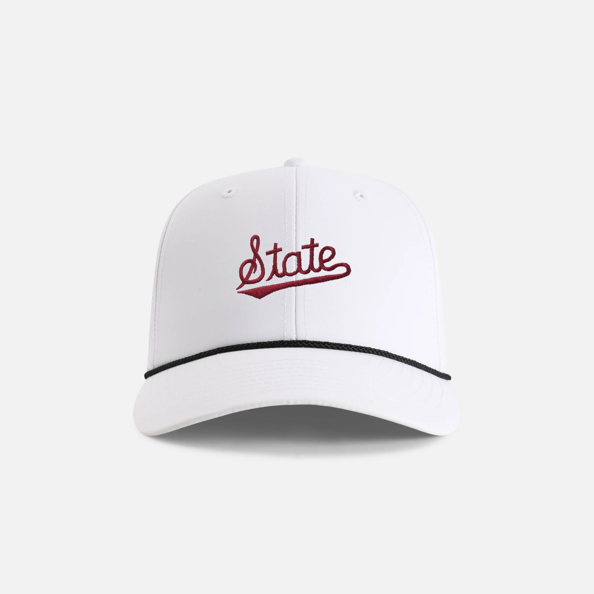 Mississippi State University "State" 6-Panel Performance Rope Hat - Image 6