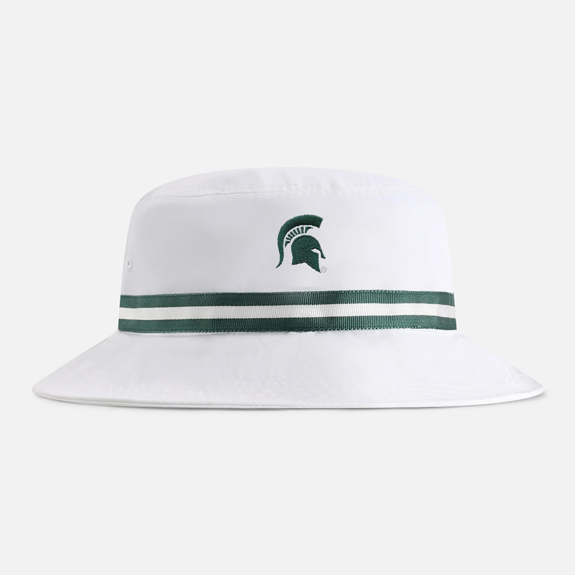 MSU "Michigan State Spartan" Performance Bucket Hat - Image 2