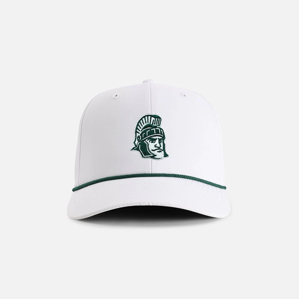 MSU "Michigan State Sparty" 6-Panel Performance Rope Hat - Image 2