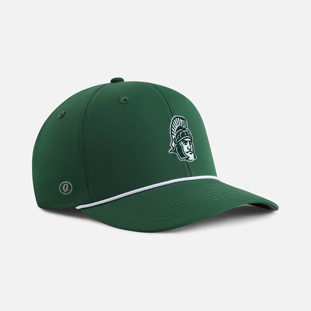 MSU "Michigan State Sparty" 6-Panel Performance Rope Hat - Image 5