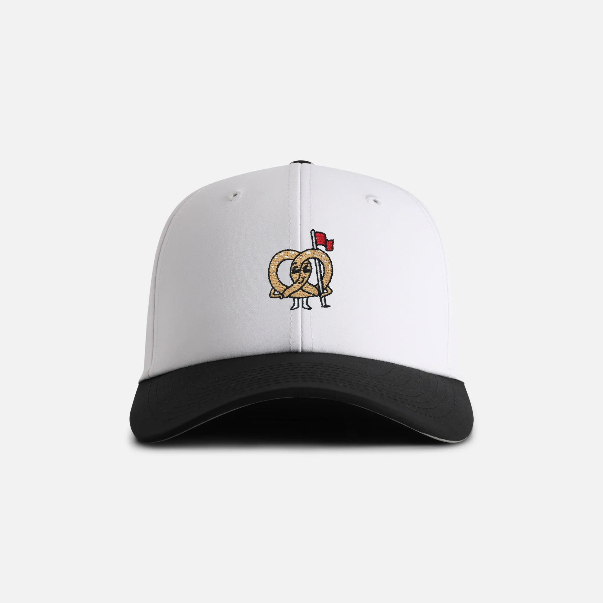 "Par-Tee Pretzel" Perforated Two-Tone Performance Hat - Image 2