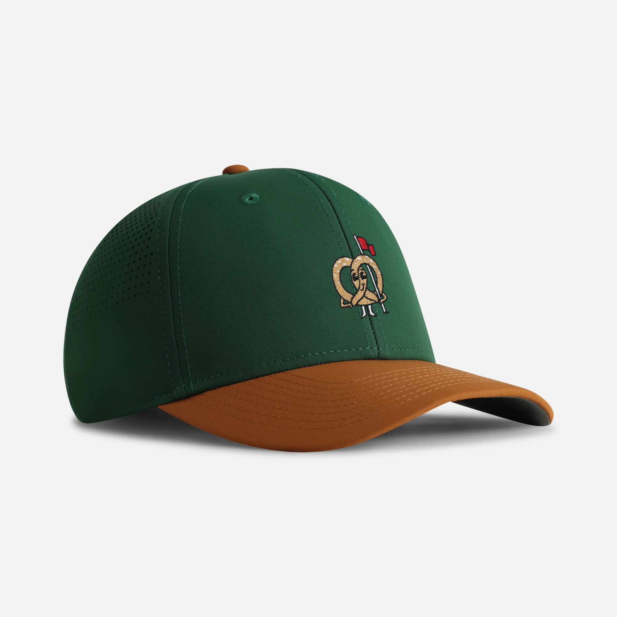 "Par-Tee Pretzel" Perforated Two-Tone Performance Hat - Image 5