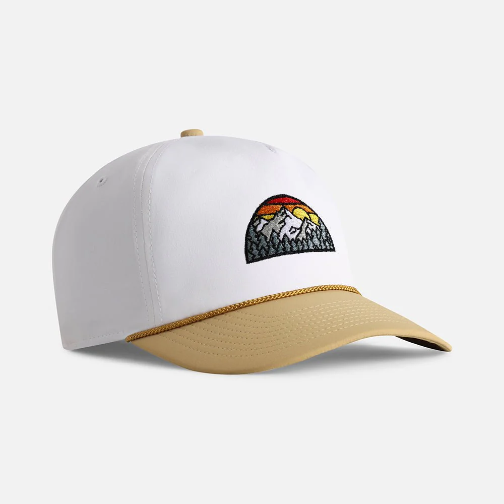 "Peak Sun" Two-Tone Performance Rope Hat