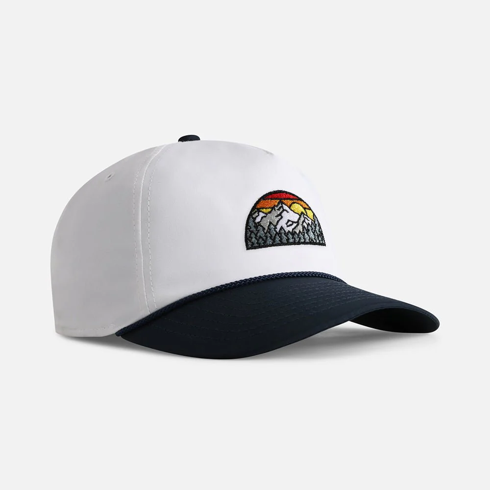 "Peak Sun" Two-Tone Performance Rope Hat - Image 5