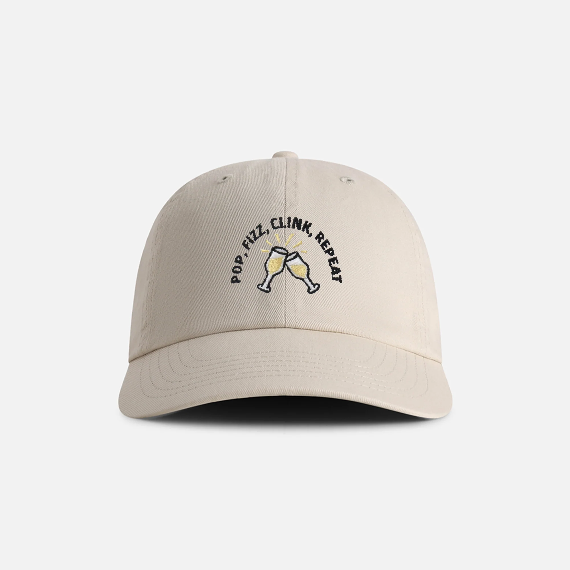 "Pop, Fizz, Clink, Repeat" Cotton Dad Hat - Image 5