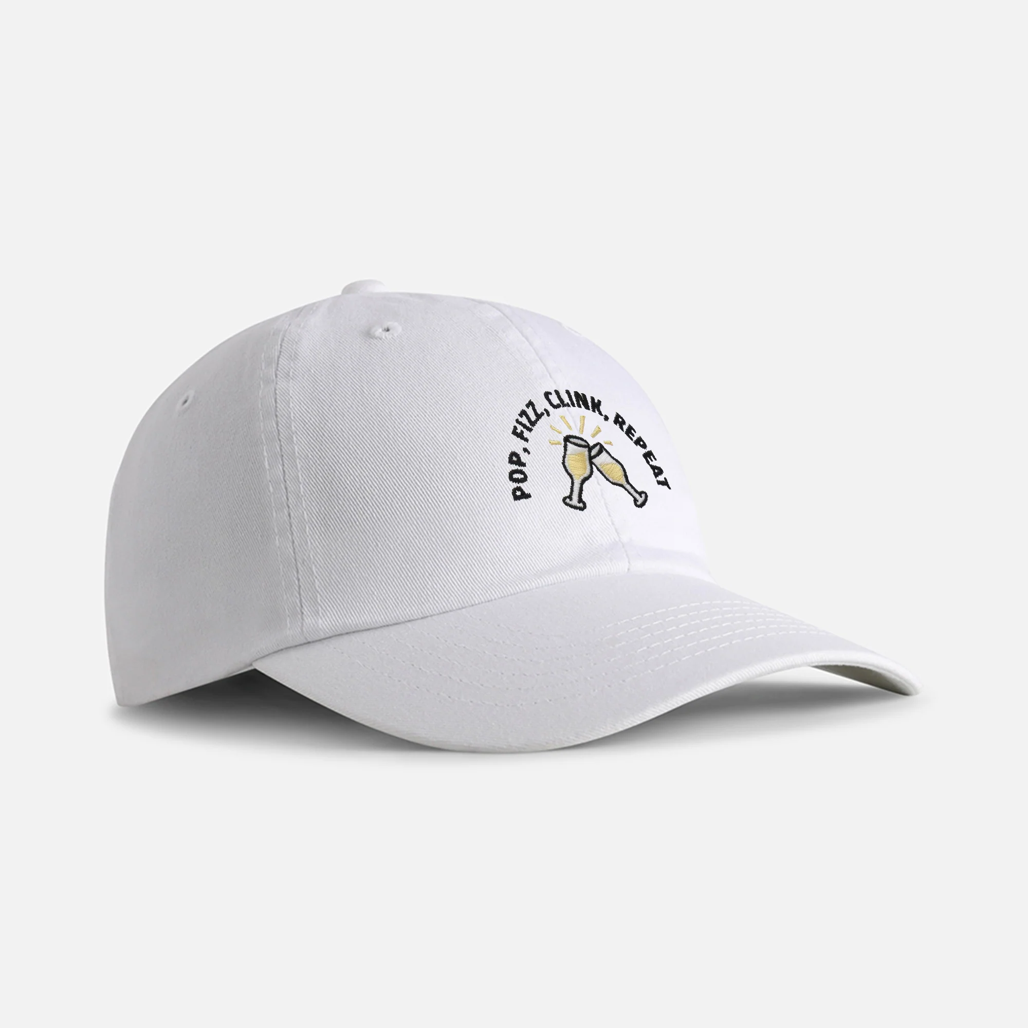"Pop, Fizz, Clink, Repeat" Cotton Dad Hat - Image 7