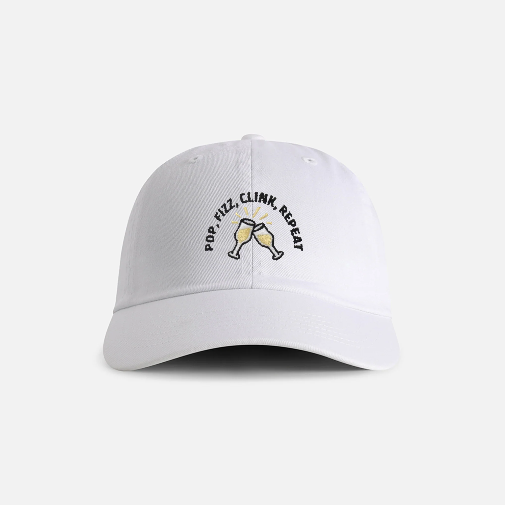 "Pop, Fizz, Clink, Repeat" Cotton Dad Hat - Image 8
