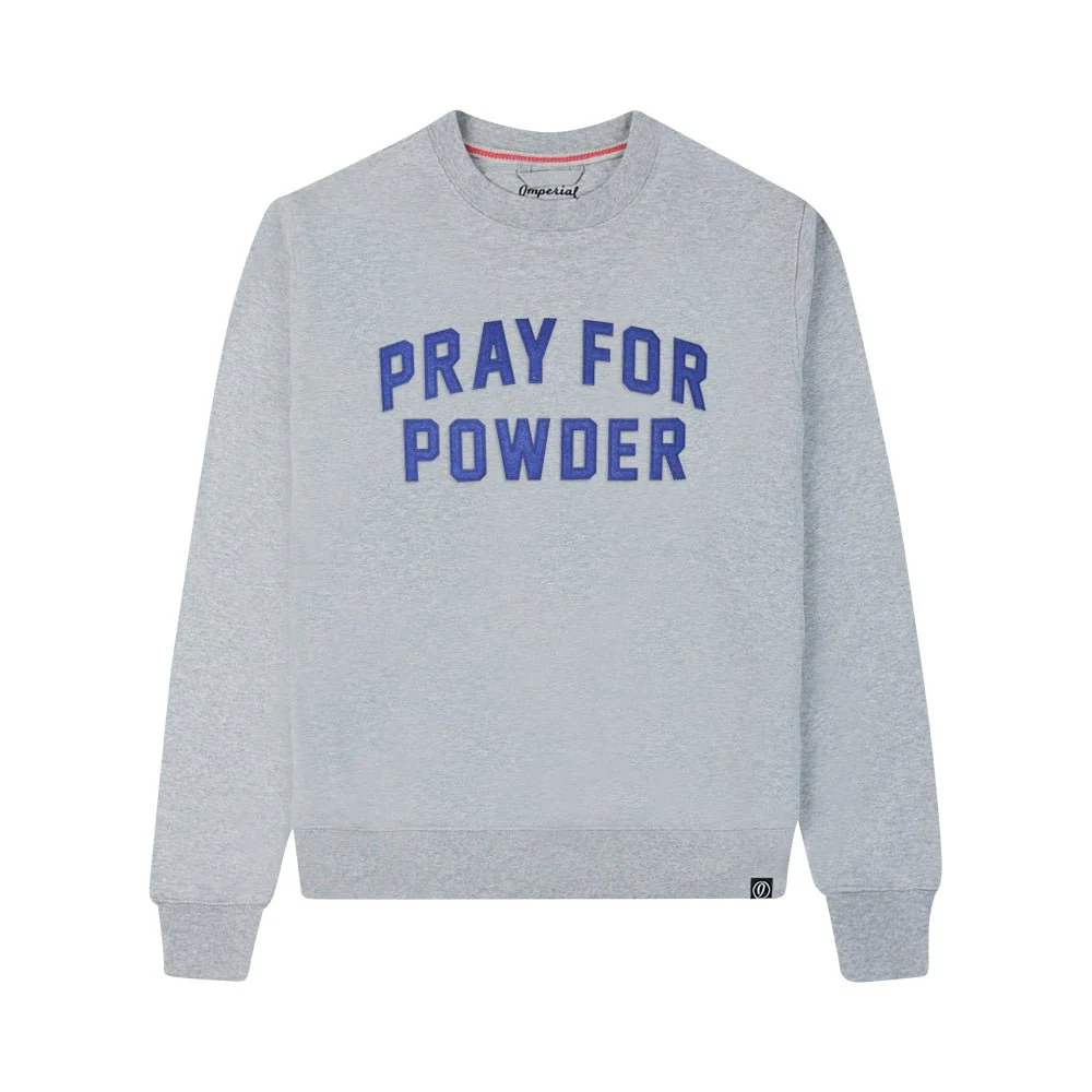 "Pray for Powder" Crewneck Sweatshirt