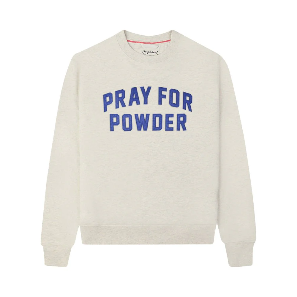 "Pray for Powder" Crewneck Sweatshirt - Image 6