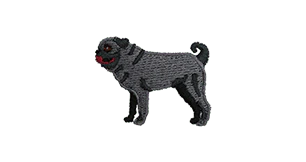 Pug (Black)