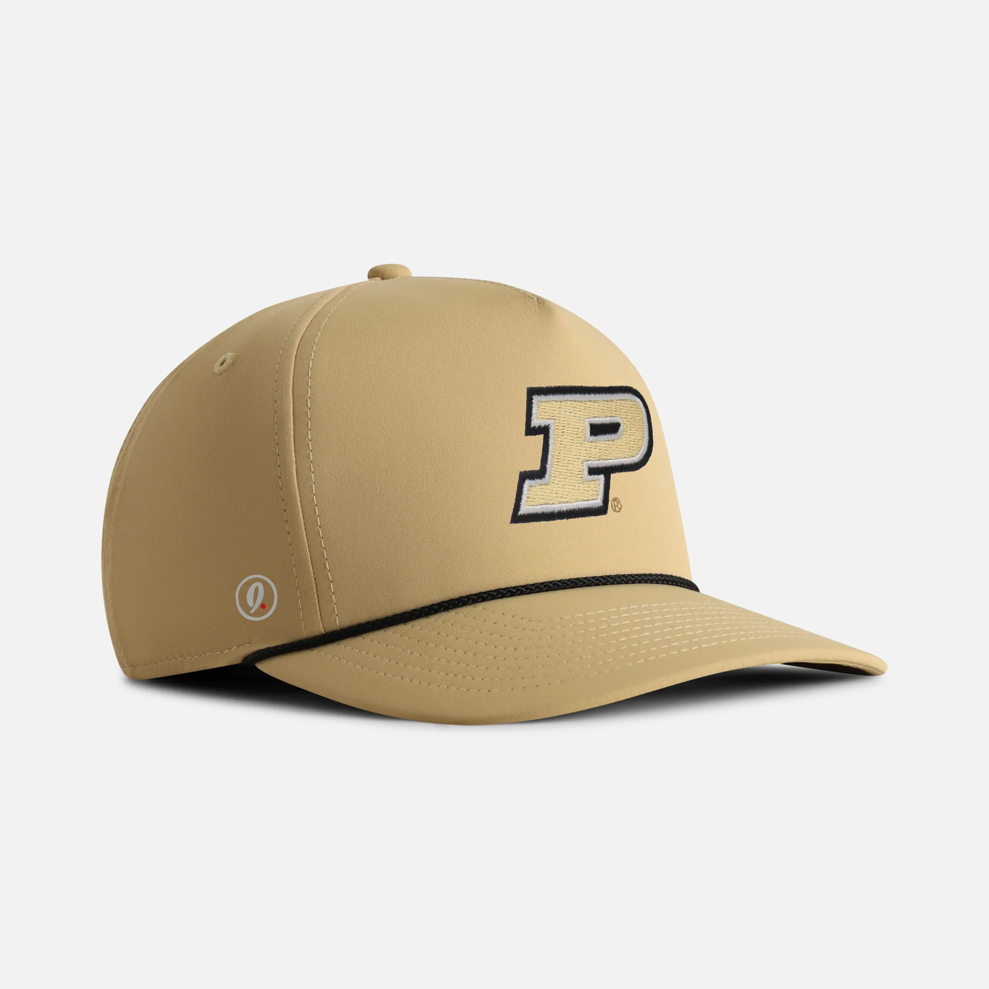 Purdue University "P" 5-Panel Performance Rope Hat