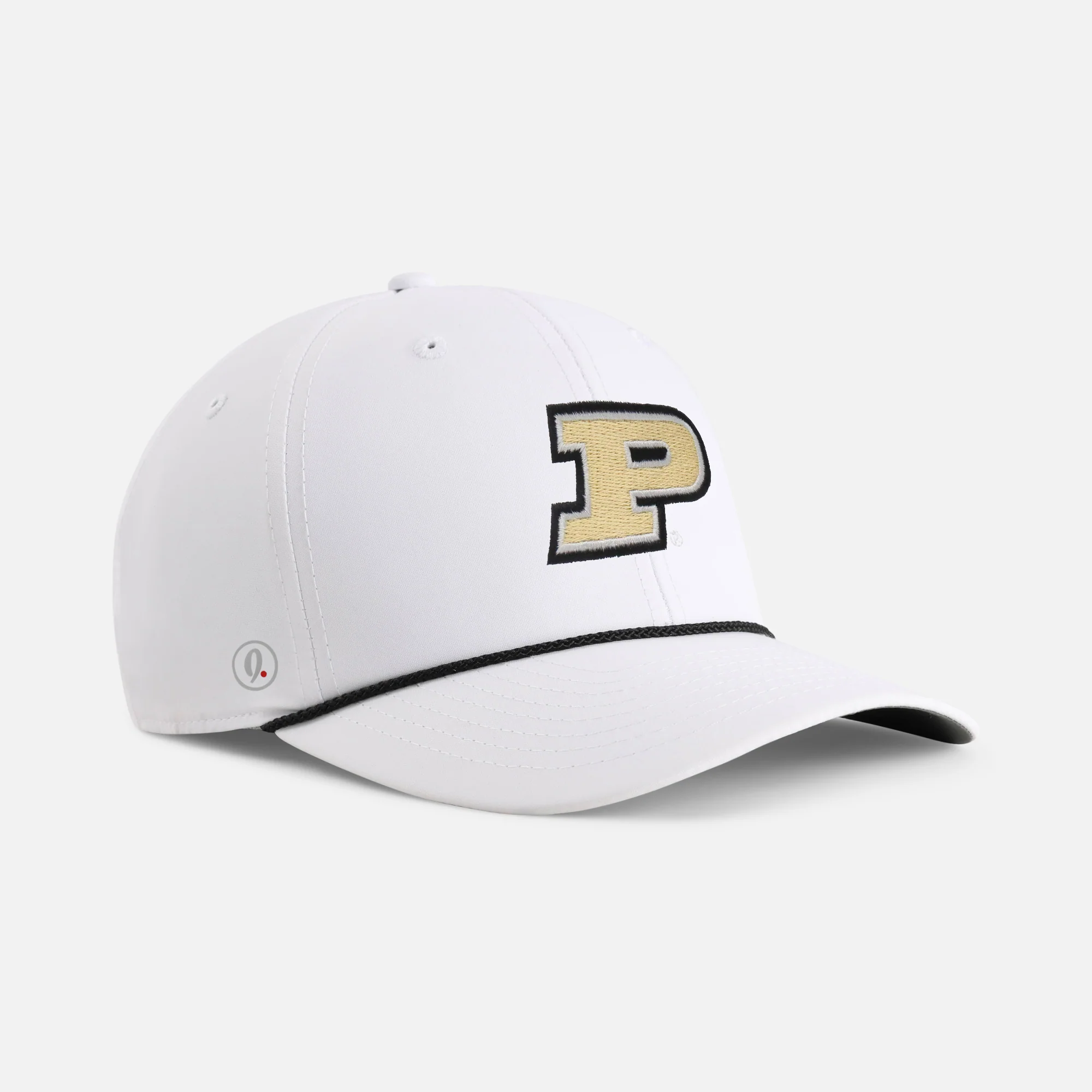 Purdue University "P" 6-Panel Performance Rope Hat