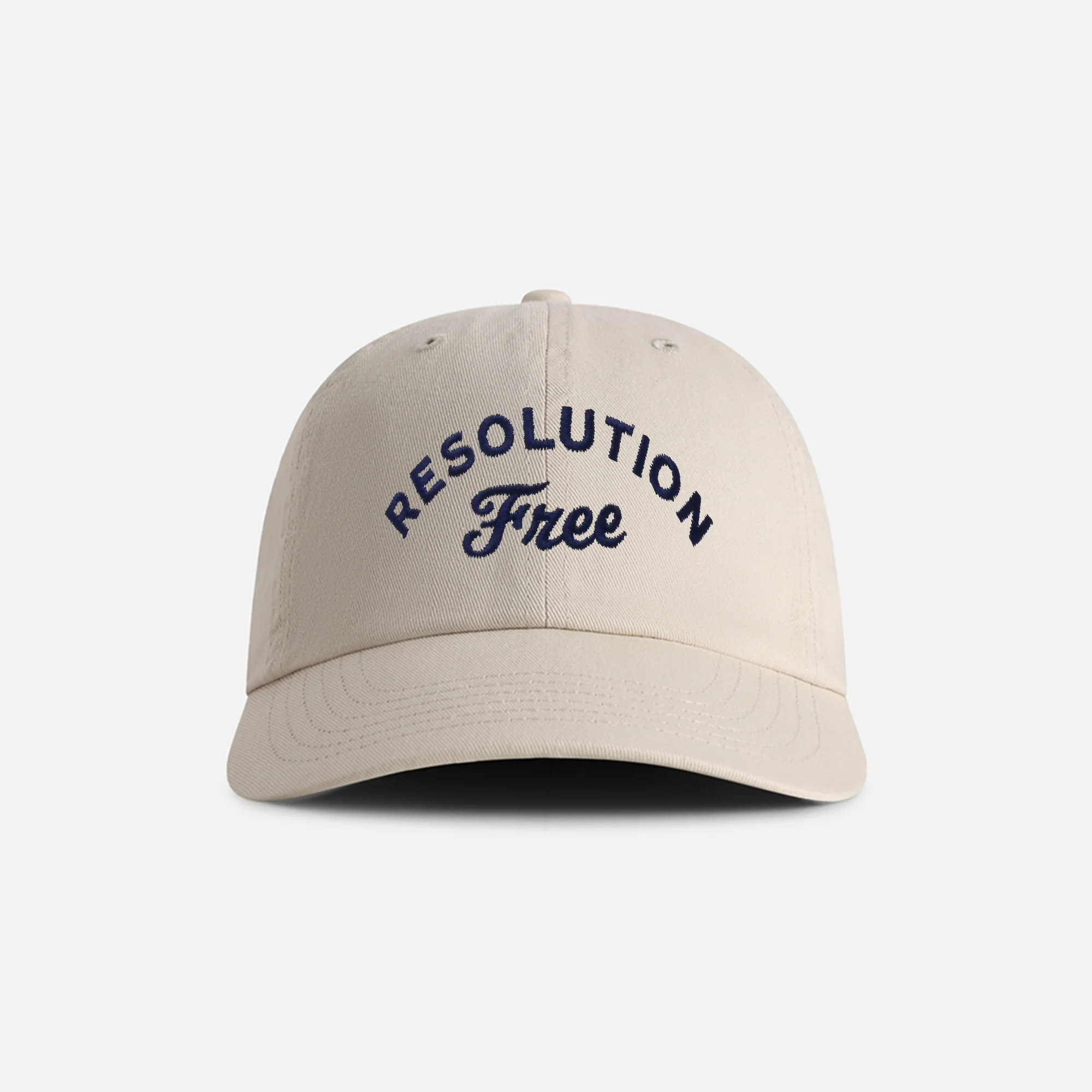 "Resolution Free" Cotton Dad Hat - Image 6